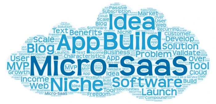 Micro SaaS Word Cloud